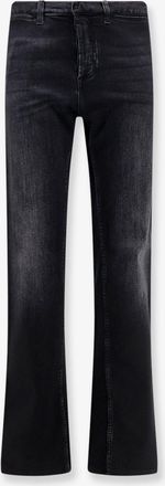 Gucci Jeans in blue denim con profili Nastro Web - GUCCI - gender_Man