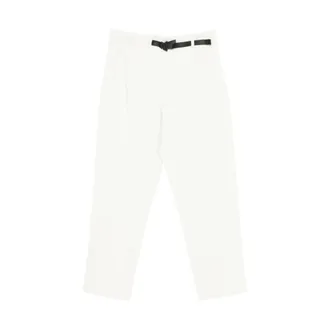 Goldwin Goldwin - One Tuck Tapered Stretch Pants - Heren - Broeken - Wit - Maat: XL Poliester