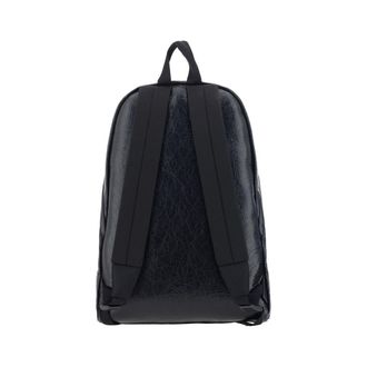 Balenciaga Mens Black Lamb Ovis Aries Backpack