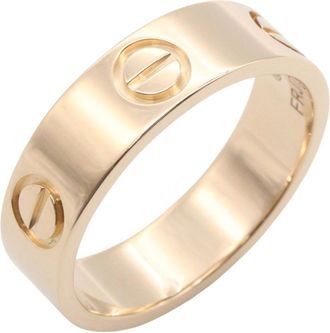 Cartier Gold Pink Gold (18K) Band Ring (Pre-Owned)