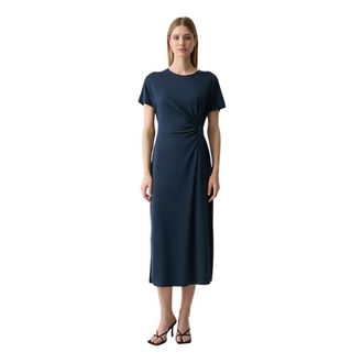 Mos Mosh MOS Mosh, Dames, Jurken, Blauw, Maat: XS Modal
