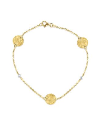 I.Reiss Company 14K 0.03 Ct. Tw. Diamond Tennis Bracelet