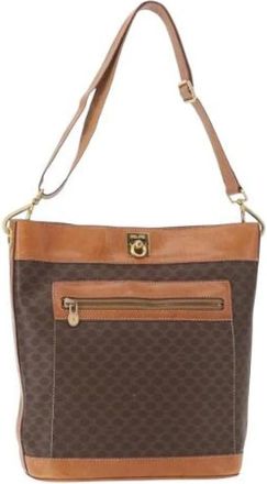 Celine Pre-owned Plastic Bucket Bag - Dames - Vintage Tas - Bruin - ONE Size - Vintage