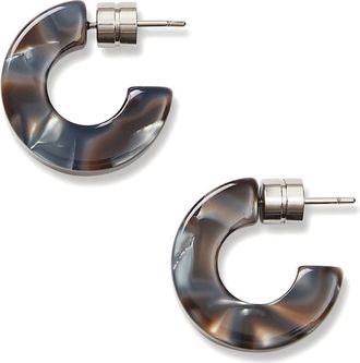 Machete Jewelry Muse Hoops in Blue Horn at Nordstrom