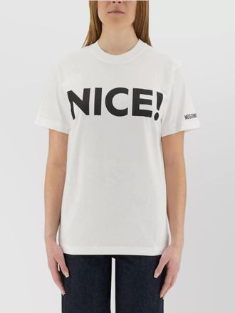 Moschino logo-print t-shirt