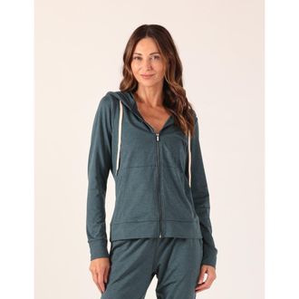 Glyder On The Go Lightweight Zip Up Hoodie in Slate at Nordstrom, Size X-Small