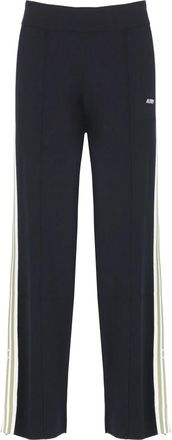 Autry Stripe Broeken - Heren - Sweatpants - Zwart - L - Nylon - Broeken