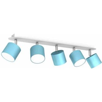 Milagro L&aacute;mpara De Techo Dixie Azul/blanco 5xgx53