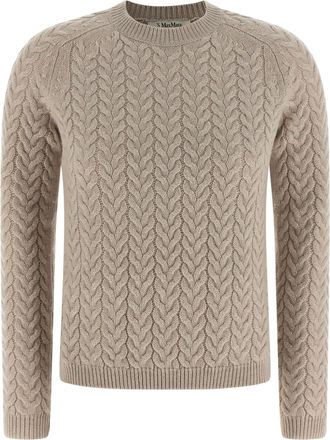 Max Mara Eliane Maglioni Beige-Donna