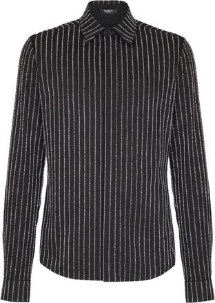 Balmain Camicia a righe - Nero