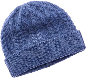 Sofiacashmere Tf Dnu Sofiacashmere Chunky Cable Cashmere Beanie