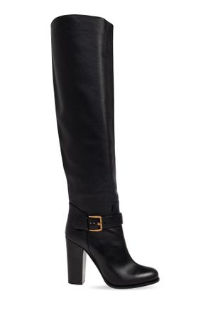 Dolce & Gabbana Leren laarzen met hak