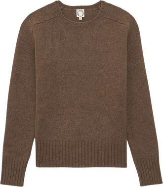 Ines De La Fressange Noelly Jumper - Dames - Ronde hals truien - Bruin - M - Wol - Truien & Vesten