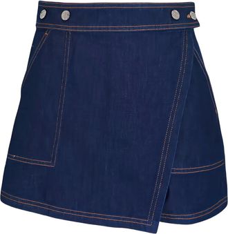 Veronica Beard Gonna denim - Blu