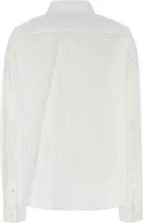 Balenciaga White T Cotton Camicie Shirt