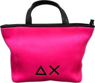 Sun 68 Roze Shoppers Fluo Stijl - Dames - Shoppers - Roze - ONE Size - Tassen