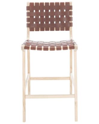Safavieh Adah Leather Counter Stool