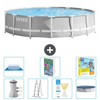 Intex Piscina Prism Frame Redonda - 427x107 Cm - 8-piezas S546