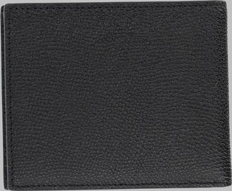 Valentino Garavani VLogo Signature Leather Bifold Wallet - Black