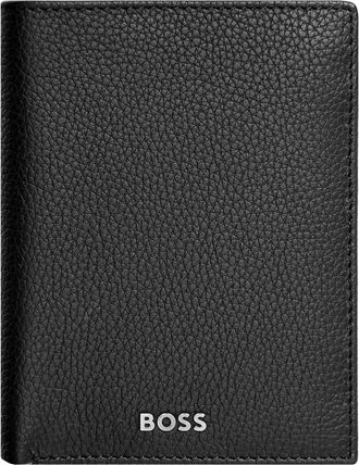 BOSS Portacarte con stampa - Nero