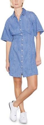 Frame Denim Seam Detail Denim Dress in Shoreline Wash at Nordstrom Rack, Size Medium