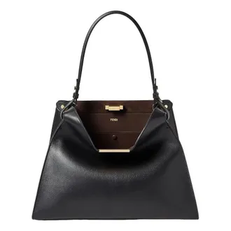 Fendi (WMNS) Fendi Way Medium Black Chocolate 8BN368AWPFF1DDQ