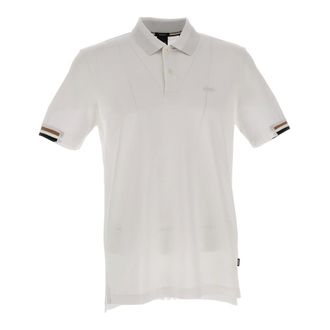 HUGO BOSS Hugo, Polo Shirts, male, White, Size: 2XL Parlay 147 Polo