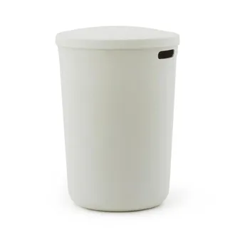 NORMANN COPENHAGEN Hide W&auml;schekorb, cream