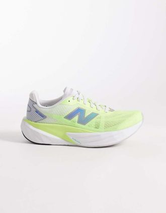 New Balance Fuelcell Rebel v5 - Sneakers da corsa da donna color giallo fluo