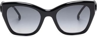 Etro Occhiali da sole a farfalla - Nero