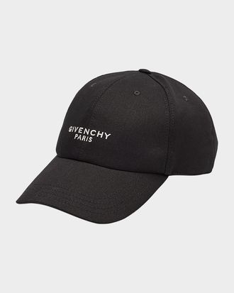 Givenchy Men & apos;s Givenchy Paris Cotton Embroidered Six-Panel Baseball Cap