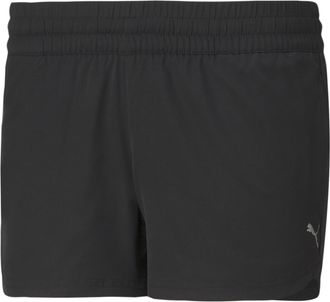 Puma Womens Woven Bikini Bottoms, Black, L