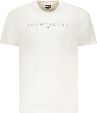Tommy Hilfiger Bianco Katoenen Heren T-Shirt