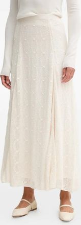 Pedro del Hierro white maxi skirt - women - Cotton - S