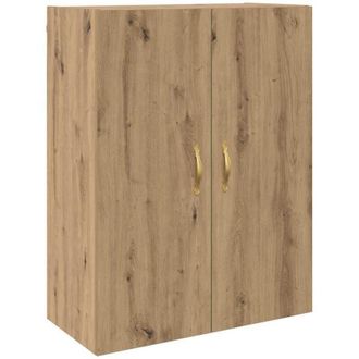 vidaXL Wall Mounted Cabinet Artisan oak 69.5 x 34 x 90 cm Vidaxl