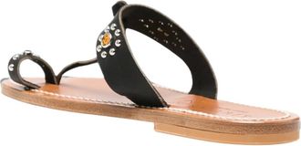 K.Jacques K.jacques, Schoenen, Dames, Zwart, 38 EU, Flip Flops