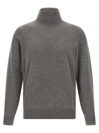 Brunello Cucinelli Grey Turtleneck Sweater