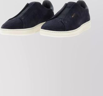 Axel Arigato slip-on suede sneakers rubber sole