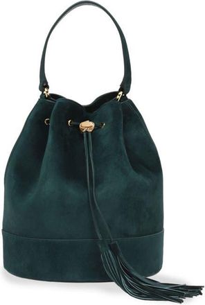 Gianvito Rossi Sienna 22 Crossbody Bag in Green Suede at Nordstrom, Size Medium