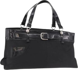 Dior Pre-owned Nylon Tote Bag - Dames - Vintage Shopper - Zwart - ONE Size - Nylon - Vintage