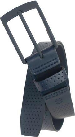 Izod Comfort Stretch Perforated Leather Golf Belt in Navy at Nordstrom, Size X-Large