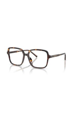 Dolce & Gabbana 55mm Square optical glasses in Tortoise at Nordstrom