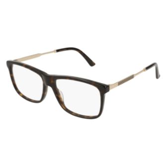 Gucci Gg0303o002 Havana Gold Transpare