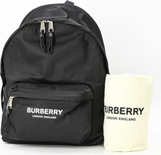 Burberry Black Nylon Backpack (Pre-Owned)