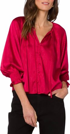 Velvet Heart Womens Tina Blouse In Red