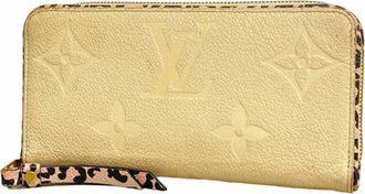 Louis Vuitton Cream Long Wallet (Bi-Fold) (Pre-Owned)