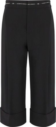 Elisabetta Franchi Black Bermuda Shorts