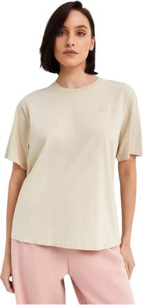 Nanushka Reece T-Shirt - Dames - T-shirts - Beige - M - Katoen - Tops