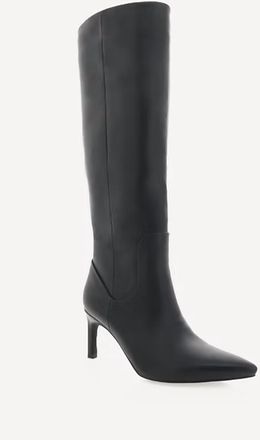 Billini Womens Huda Knee High Stiletto Boot In Black