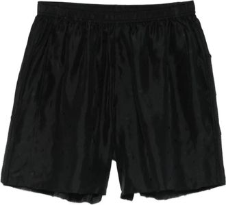 6397 Katoenen shorts - Zwart